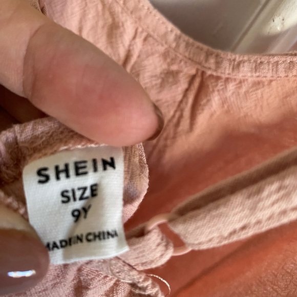 Girls Pink Size 9 Button-down Jumper - Picture 3 of 3